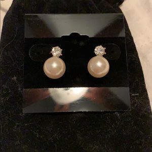 Pearl Stud Earrings